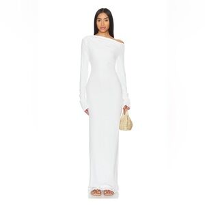 Reyna Maxi Dress in White - Revolve SNDYS brand